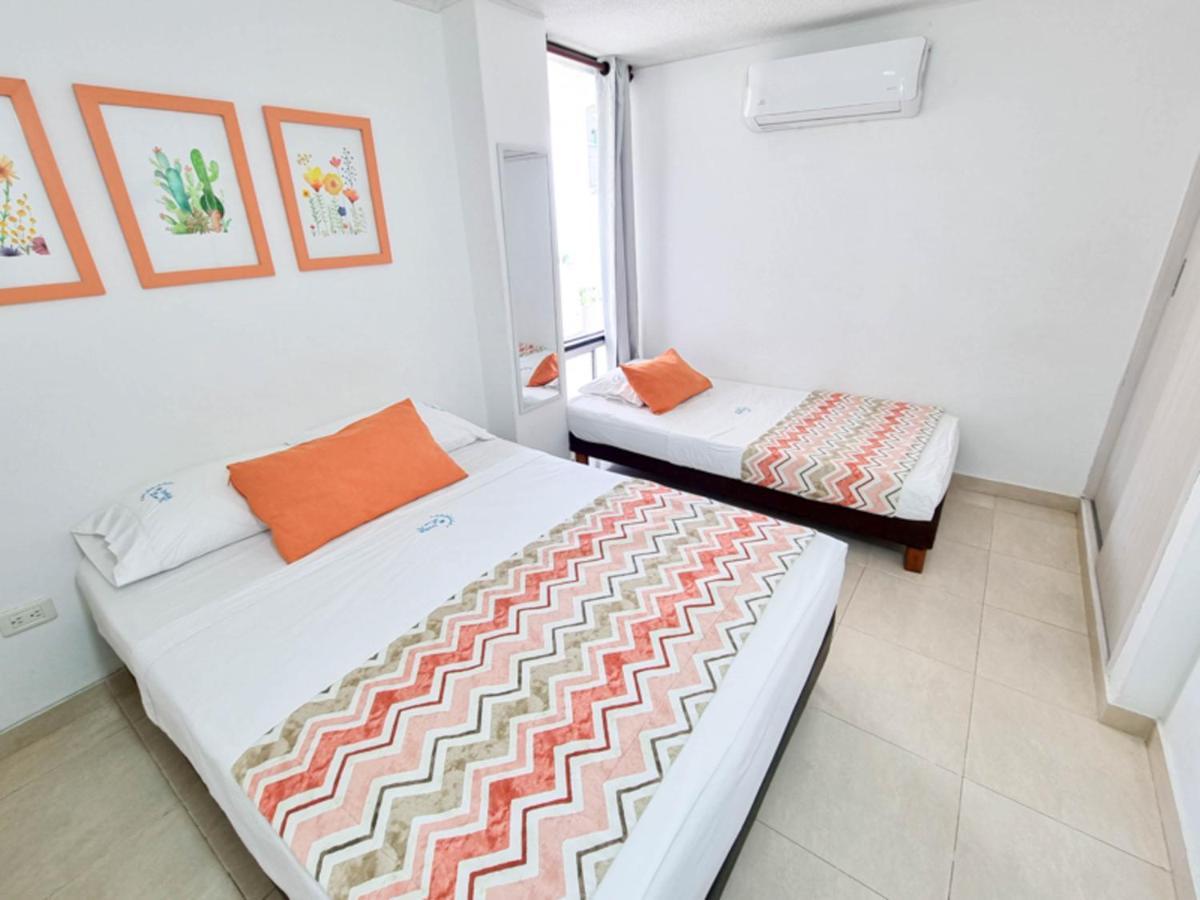 Apartamento hermosa vista frente al mar-Bedviajes Santa Marta  Exterior foto