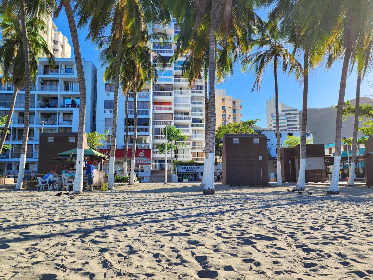 Apartamento hermosa vista frente al mar-Bedviajes Santa Marta  Exterior foto